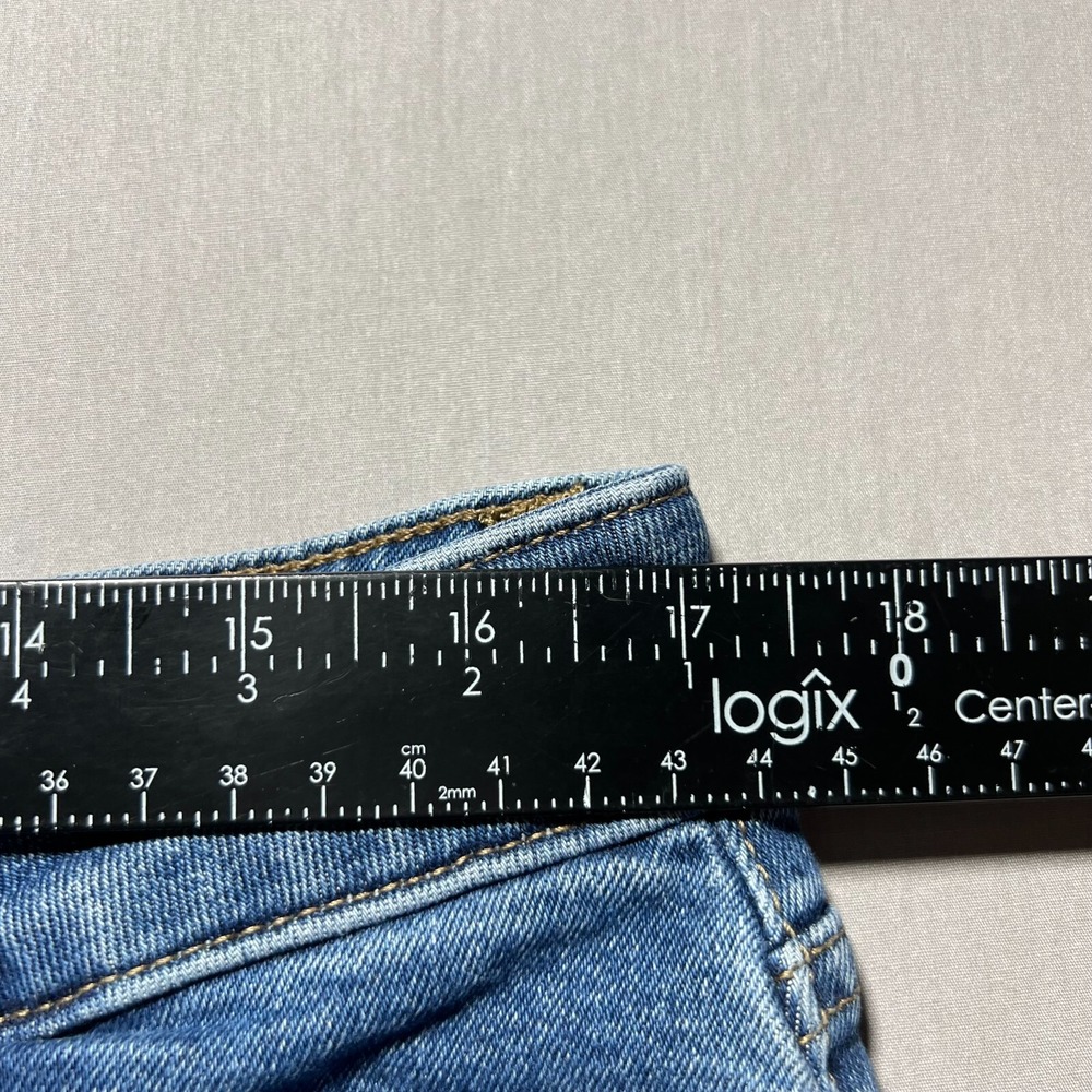DL1961 Womens Blue Denim High Rise Vintage 31 Patti Straight Jeans Plus Size 16W - Picture 13 of 16